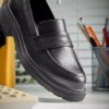 Orinoco3 Edge zwarte leren Loafers voor dames (VS) Orinoco3 Edge zwarte leren Loafers voor dames (VS)