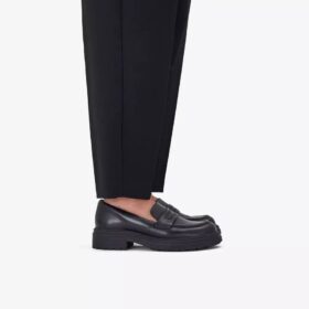 Orinoco3 Edge zwarte leren Loafers voor dames (VS)