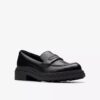 Orinoco3 Edge zwarte leren Loafers voor dames (VS) Orinoco3 Edge zwarte leren Loafers voor dames (VS)