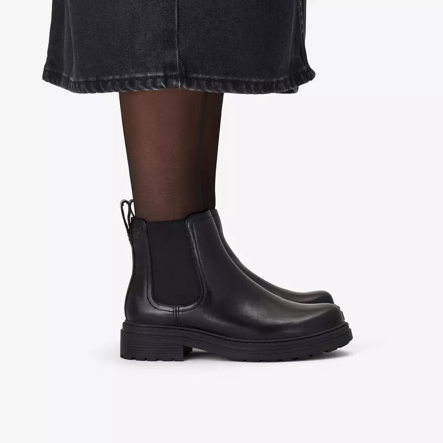 Orinoco3 Lane zwarte leren Chelsea boots voor dames Orinoco3 Lane zwarte leren Chelsea boots voor dames