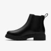 Orinoco3 Lane zwarte leren Chelsea boots voor dames Orinoco3 Lane zwarte leren Chelsea boots voor dames