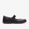 Orlene Jane Mary Janes van zwart leer voor dames Orlene Jane Mary Janes van zwart leer voor dames