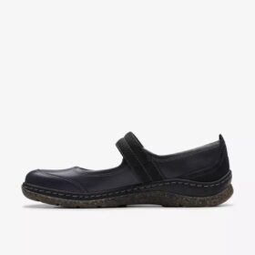 Orlene Jane Mary Janes van zwart leer voor dames Orlene Jane Mary Janes van zwart leer voor dames