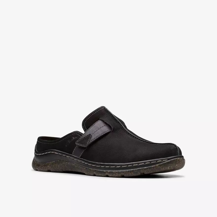 Orlene-klomp voor dames, zwart, van nubuck – Clogs & Muiltjes Orlene-klomp voor dames, zwart, van nubuck – Clogs & Muiltjes