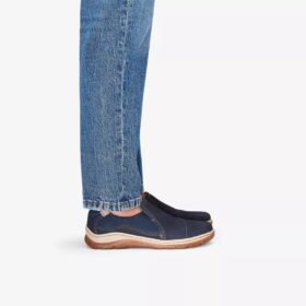 Orlene Slip Navy Nubuck slip-ons voor dames Orlene Slip Navy Nubuck slip-ons voor dames