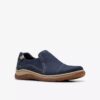 Orlene Slip Navy Nubuck slip-ons voor dames Orlene Slip Navy Nubuck slip-ons voor dames
