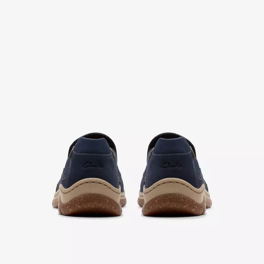 Orlene Slip Navy Nubuck slip-ons voor dames Orlene Slip Navy Nubuck slip-ons voor dames
