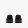Orlene Slip voor dames: zwarte leren Slip-ons
