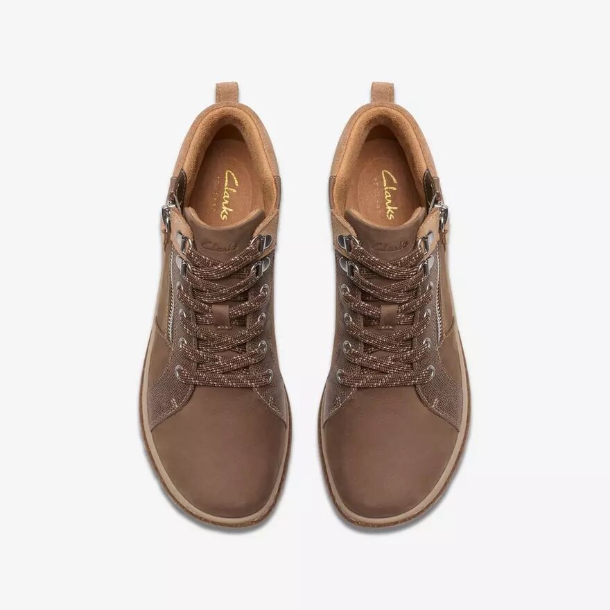 Orlene Top Wp donkerzandkleurige nubuck Chelsea boots voor dames Orlene Top Wp donkerzandkleurige nubuck Chelsea boots voor dames