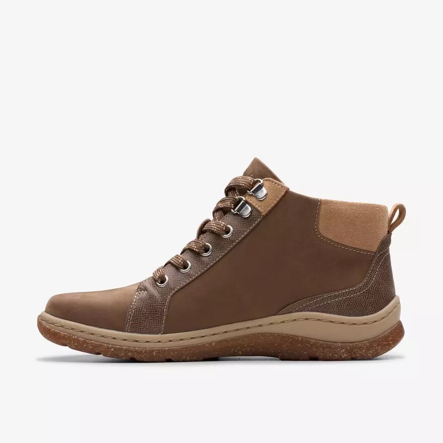 Orlene Top Wp donkerzandkleurige nubuck Chelsea boots voor dames Orlene Top Wp donkerzandkleurige nubuck Chelsea boots voor dames