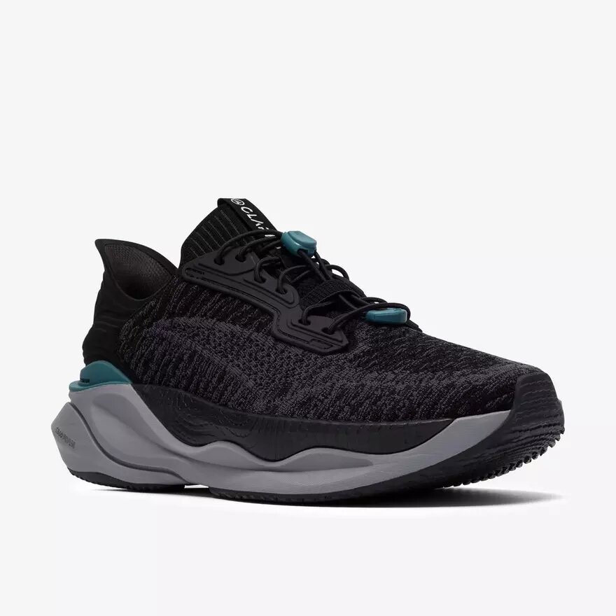 Pace Rise zwarte combinatiesneakers voor heren Pace Rise zwarte combinatiesneakers voor heren