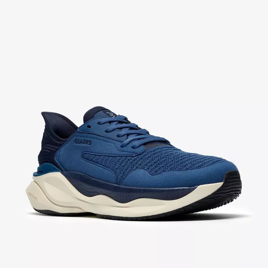 Pace Walk blauwe herensneakers Pace Walk blauwe herensneakers