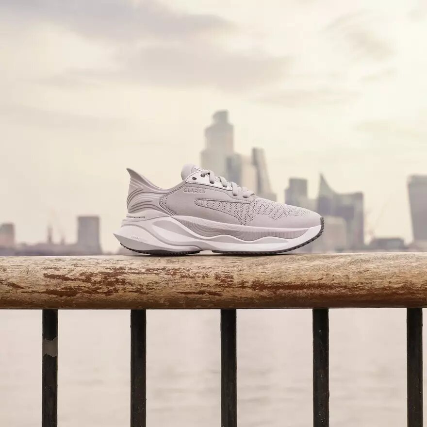 Pace Walk grijze combinatiesneakers voor dames Pace Walk grijze combinatiesneakers voor dames