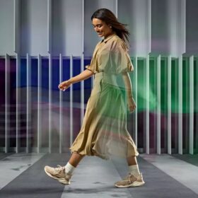 Pace Walk Sand Athleisure-schoenen voor dames