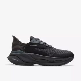 Pace Walk zwarte athleisure-wandelschoenen voor dames