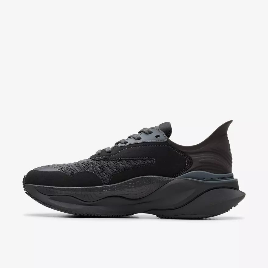 Pace Walk zwarte athleisure-wandelschoenen voor dames Pace Walk zwarte athleisure-wandelschoenen voor dames