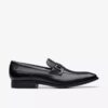 Paulton Lo zwarte leren herenLoafers