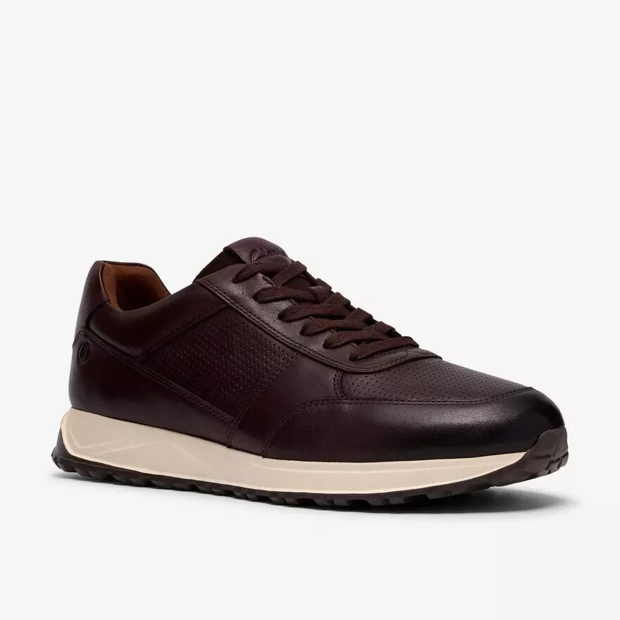 Radwell Tie bruine leren herensneakers Radwell Tie bruine leren herensneakers