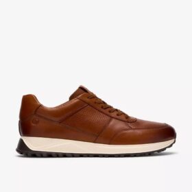 Radwell Tie tan leren Sneakers voor heren