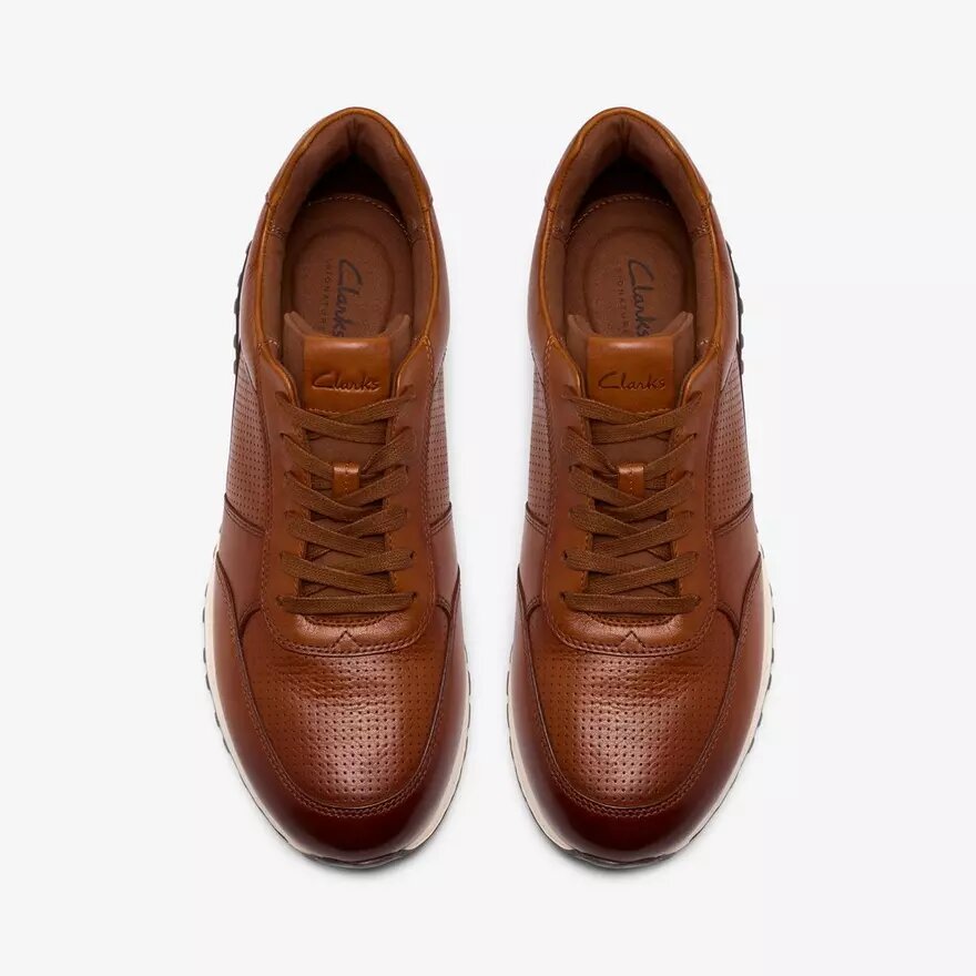 Radwell Tie tan leren Sneakers voor heren Radwell Tie tan leren Sneakers voor heren