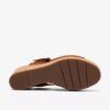 Sabina Dream-Wedges voor dames van bruin suède Sabina Dream-Wedges voor dames van bruin suède