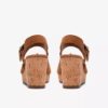 Sabina Dream-Wedges voor dames van bruin suède Sabina Dream-Wedges voor dames van bruin suède