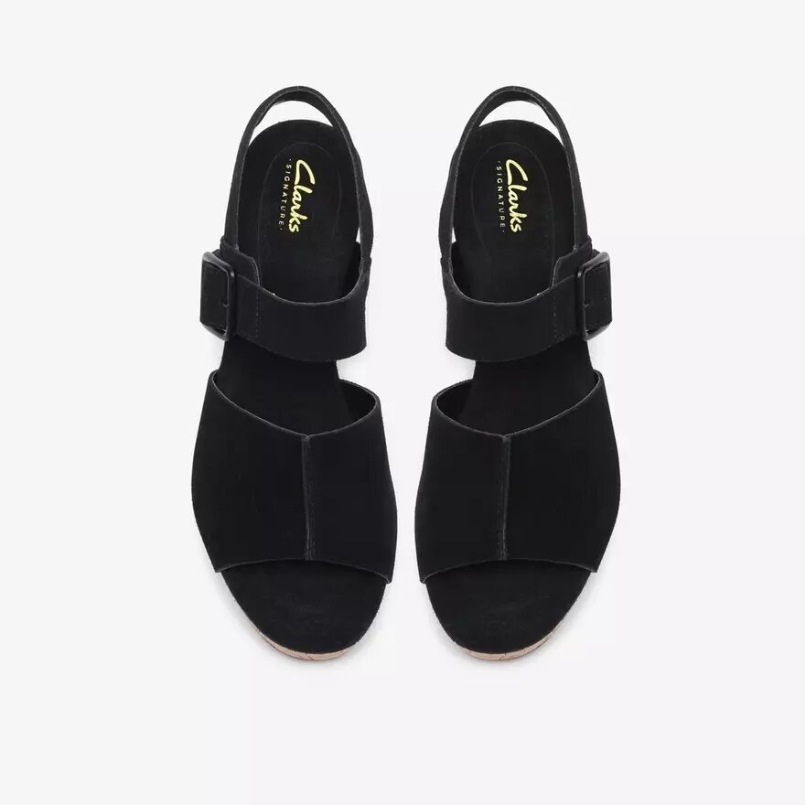 Sabina Dream zwarte suède Wedges voor dames Sabina Dream zwarte suède Wedges voor dames