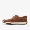 Sailview-bootchoenen met veters voor heren, lichtbruin nubuck Sailview-bootchoenen met veters voor heren, lichtbruin nubuck