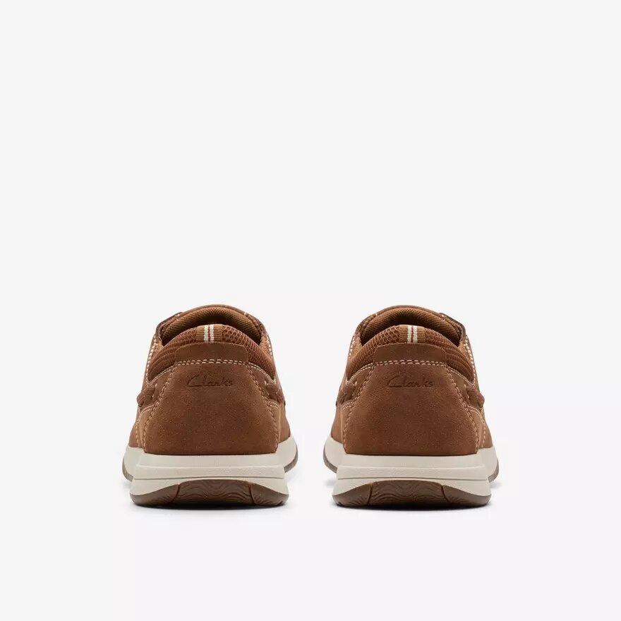 Sailview-bootchoenen met veters voor heren, lichtbruin nubuck Sailview-bootchoenen met veters voor heren, lichtbruin nubuck