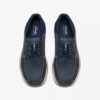 Sailview heren bootchoenen met veters van marineblauw nubuck Sailview heren bootchoenen met veters van marineblauw nubuck
