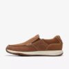 Sailview Step heren bootchoenen van lichtbruin nubuck (Slip-ons) Sailview Step heren bootchoenen van lichtbruin nubuck (Slip-ons)