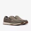 Sailview Step heren bootchoenen van taupe nubuck (zonder veters) als Slip-ons