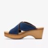 Seannah Nora donkerdenim Wedges voor dames Seannah Nora donkerdenim Wedges voor dames