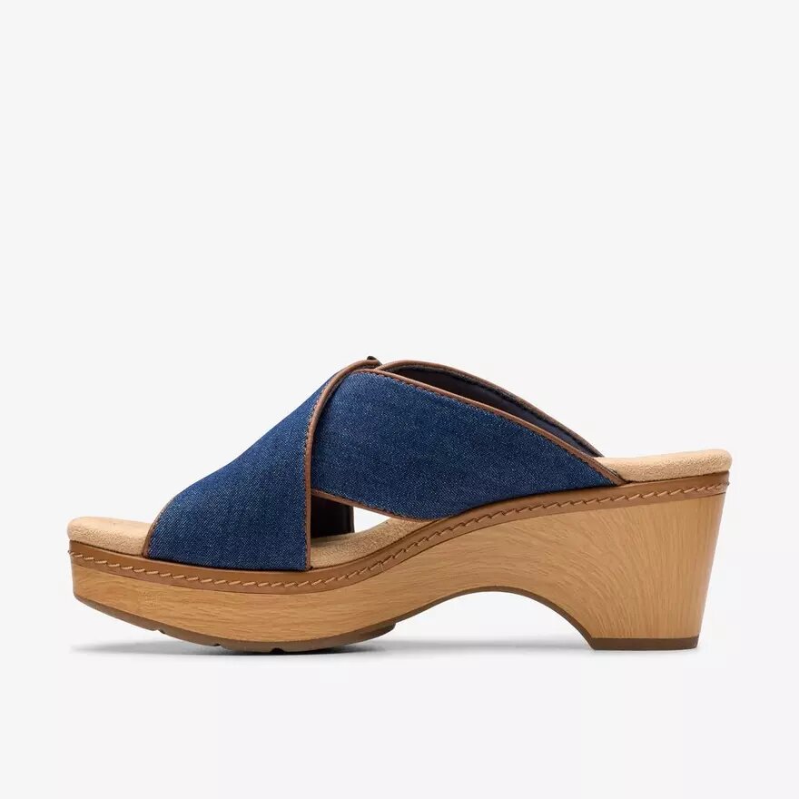Seannah Nora donkerdenim Wedges voor dames Seannah Nora donkerdenim Wedges voor dames