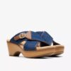 Seannah Nora donkerdenim Wedges voor dames Seannah Nora donkerdenim Wedges voor dames