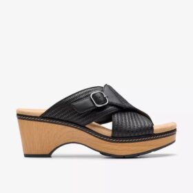 Seannah Nora zwarte Wedges voor dames
