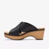 Seannah Nora zwarte Wedges voor dames