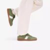 Seco Speed groene suède herensneakers Seco Speed groene suède herensneakers