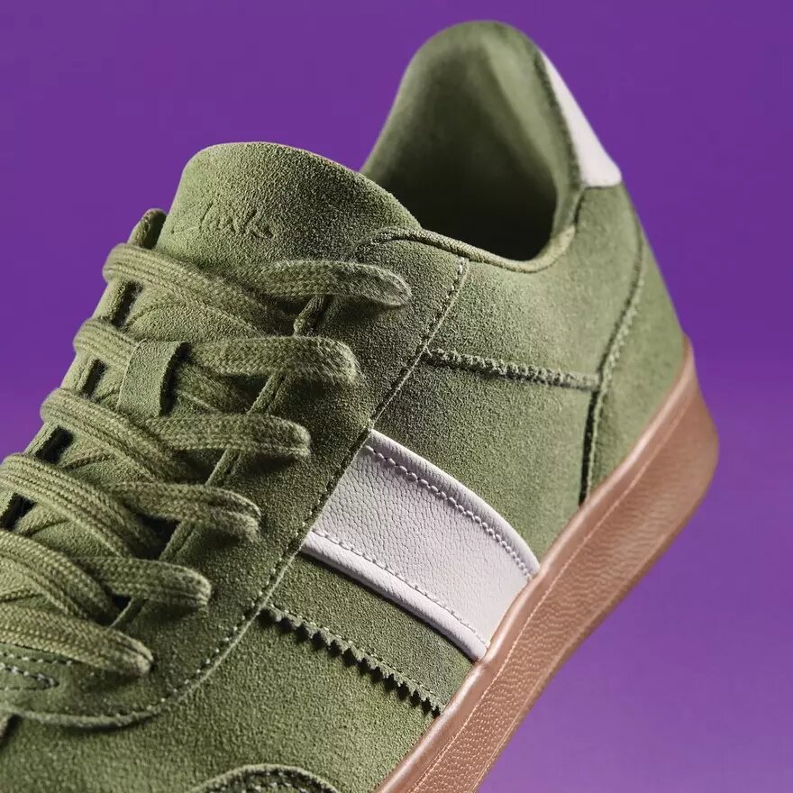 Seco Speed groene suède herensneakers Seco Speed groene suède herensneakers