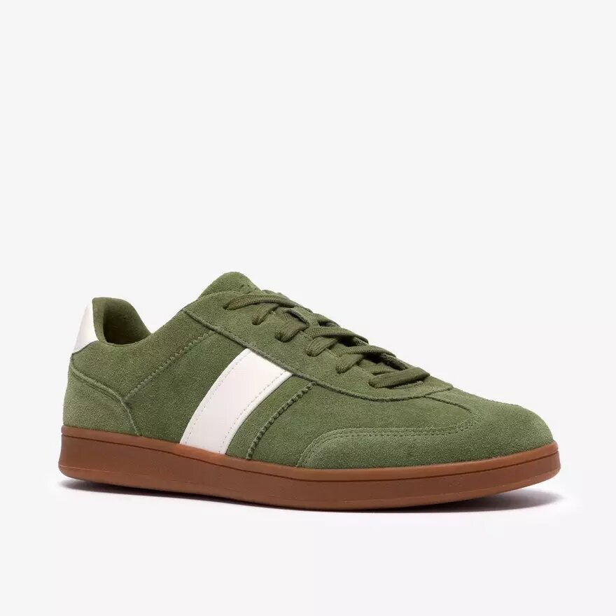 Seco Speed groene suède herensneakers Seco Speed groene suède herensneakers
