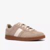 Seco Speed herensneakers van donkerzandkleurig suède
