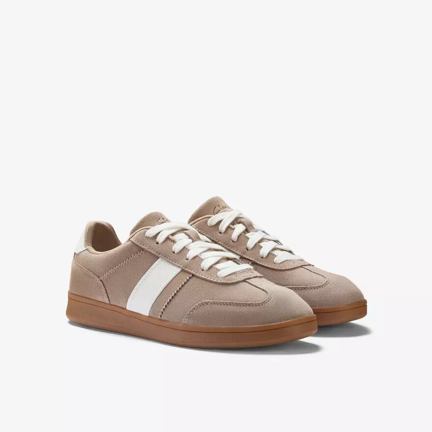 Seco Speed2 lichtbruine suède Sneakers voor dames Seco Speed2 lichtbruine suède Sneakers voor dames