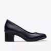 Shaya Poppy marineblauwe leren pumps voor dames Shaya Poppy marineblauwe leren pumps voor dames