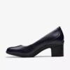 Shaya Poppy marineblauwe leren pumps voor dames Shaya Poppy marineblauwe leren pumps voor dames