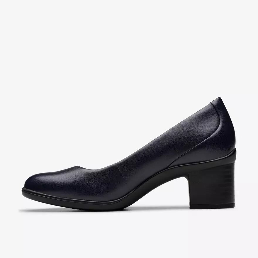 Shaya Poppy marineblauwe leren pumps voor dames Shaya Poppy marineblauwe leren pumps voor dames