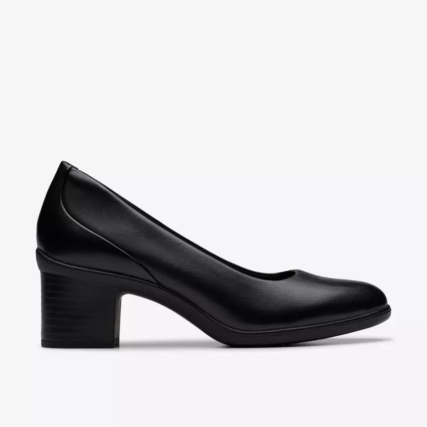 Shaya Poppy zwarte leren pumps voor dames Shaya Poppy zwarte leren pumps voor dames