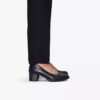 Shaya Poppy zwarte leren pumps voor dames Shaya Poppy zwarte leren pumps voor dames