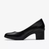 Shaya Poppy zwarte leren pumps voor dames Shaya Poppy zwarte leren pumps voor dames