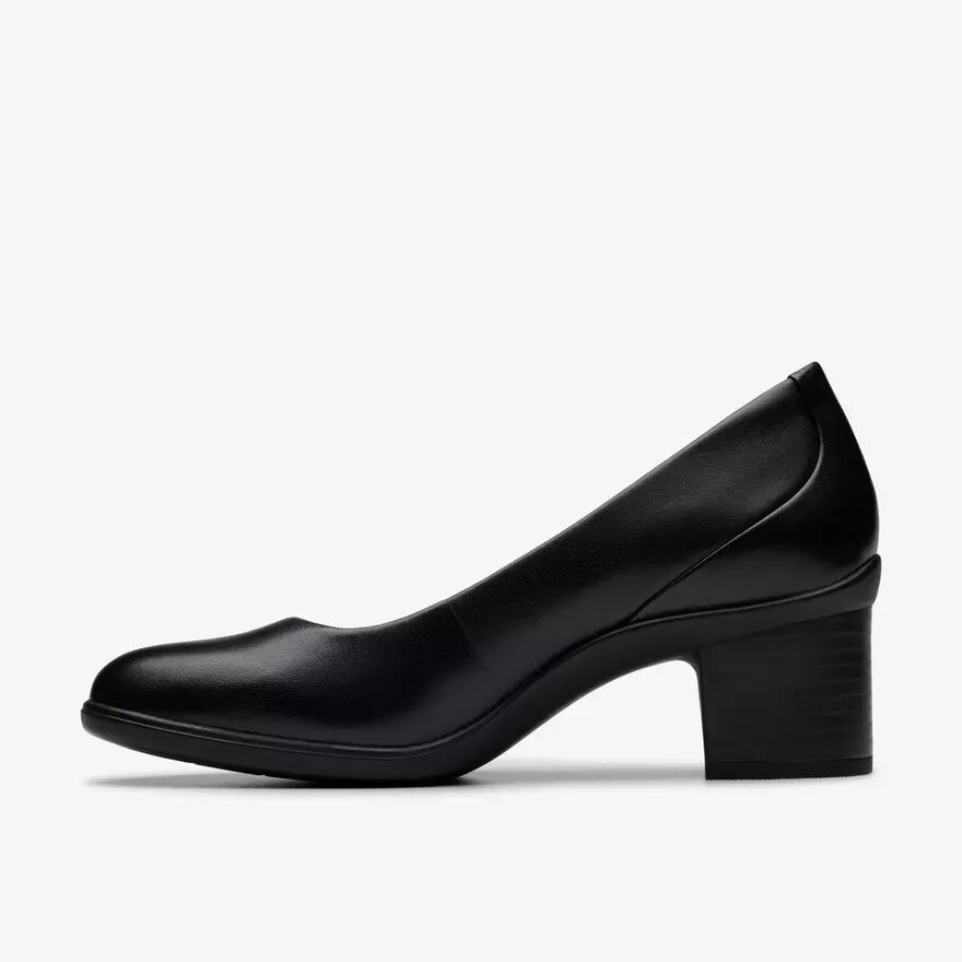 Shaya Poppy zwarte leren pumps voor dames Shaya Poppy zwarte leren pumps voor dames