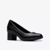 Shaya Poppy zwarte leren pumps voor dames Shaya Poppy zwarte leren pumps voor dames
